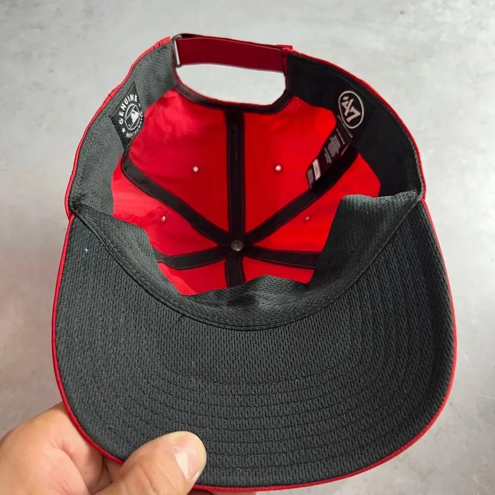 Cincinnati Reds ’47 Clean Up Adjustable Red Hat Brrr Cooling OSFA MLB NWT